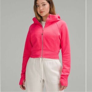 Lululemon Scuba Full-Zip Cropped Hoodie